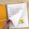 Five Star® Spiral Notebook Plus Study App, 3 Subject, College Ruled, 8 1/2" x 11", Sky Blue