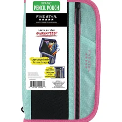 Five Star® Xpanz™ Zipper Pouch, Assorted Colors (No Color Choice)