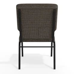 Flash Furniture Advantage Church Chair, Fossil/Black, PCHT113