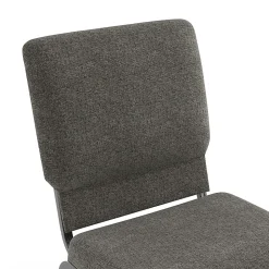 Flash Furniture Advantage Church Chair, Charcoal Gray/Silver Vein, PCHT111