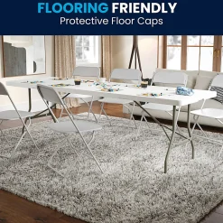 Flash Furniture Bi-Fold Plastic Banquet And Event Folding Table, 29