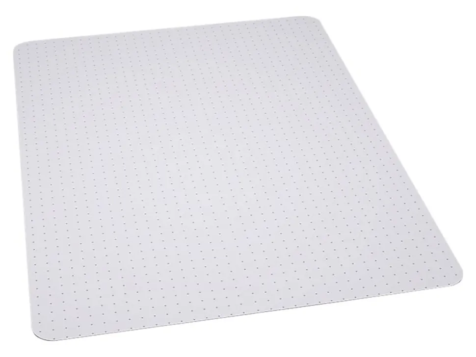 Flash Furniture Carpet Chair Mat, 36" x 48", Clear