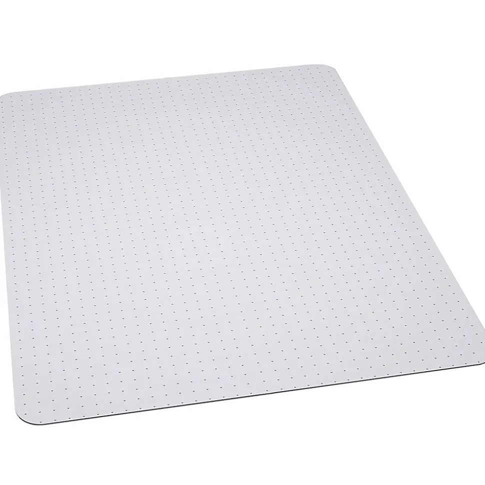 Flash Furniture Carpet Chair Mat, 36" x 48", Clear