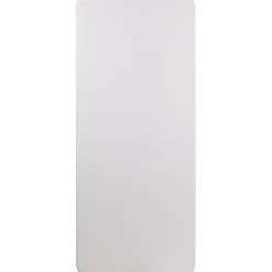Flash Furniture Elon Plastic Folding Table, 29"H x 30"W x 72"D, Granite White