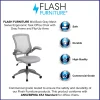 Flash Furniture Ergonomic Mesh Mid-Back Task Chair, Gray