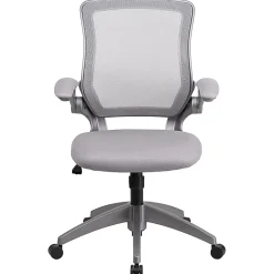 Flash Furniture Ergonomic Mesh Mid-Back Task Chair, Gray