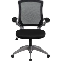 Flash Furniture Ergonomic Mesh Mid-Back Task Chair, Black