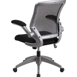 Flash Furniture Ergonomic Mesh Mid-Back Task Chair, Black
