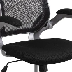 Flash Furniture Ergonomic Mesh Mid-Back Task Chair, Black