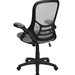 Flash Furniture Ergonomic Mesh High-Back Office Chair, Light Gray