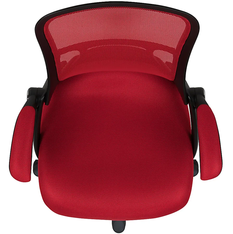 Flash Furniture Ergonomic Mesh High-Back Office Chair, Red