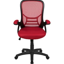 Flash Furniture Ergonomic Mesh High-Back Office Chair, Red