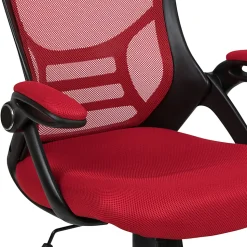 Flash Furniture Ergonomic Mesh High-Back Office Chair, Red