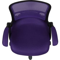 Flash Furniture Ergonomic Mesh Mid-Back Executive Office Chair, Gray/White