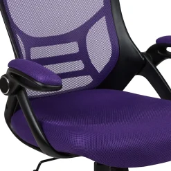 Flash Furniture Ergonomic Mesh Mid-Back Executive Office Chair, Gray/White