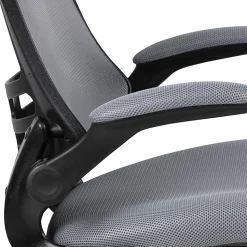 Flash Furniture Ergonomic Mid-Back Mesh Drafting Chair, Gray