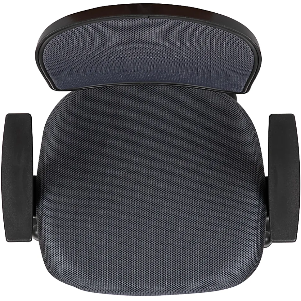 Flash Furniture Flash Fundamentals Mesh Low/Mid-Back Task Chair, Gray
