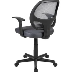 Flash Furniture Flash Fundamentals Mesh Mid-Back Task Chair, Gray