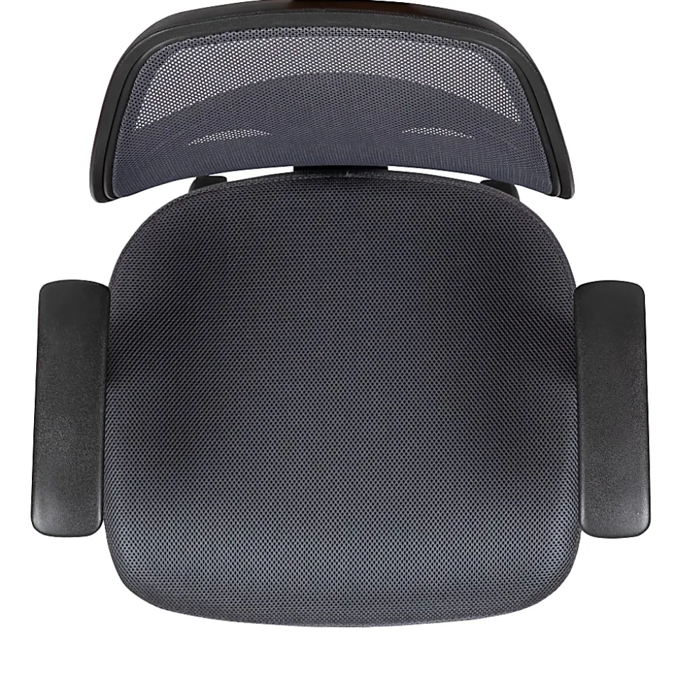 Flash Furniture Flash Fundamentals Mesh Mid-Back Task Chair, Gray