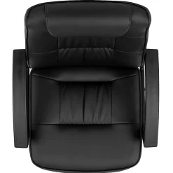 Flash Furniture Flash Fundamentals LeatherSoft™ Faux Leather High-Back Task Chair, Black