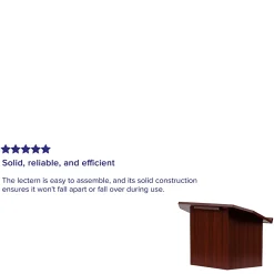 Flash Furniture Foldable Tabletop Lectern, 19
