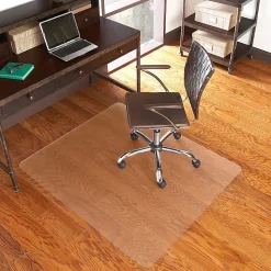 Flash Furniture Hard Floor Chair Mat, 36" x 48", Clear