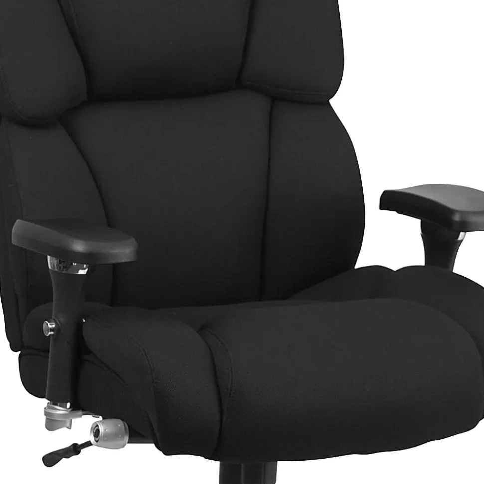 Flash Furniture HERCULES Series 24-7 Intensive Use Big & Tall Office Chair, Black