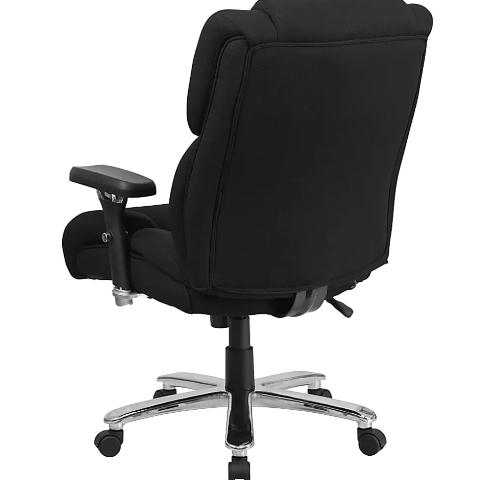 Flash Furniture HERCULES Series 24-7 Intensive Use Big & Tall Office Chair, Black