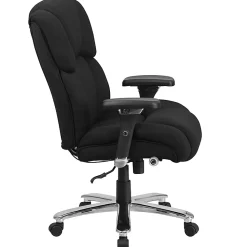 Flash Furniture HERCULES Series 24-7 Intensive Use Big & Tall Office Chair, Black