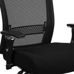 Flash Furniture HERCULES Series 24/7 Intensive-Use Ergonomic High-Back Executive Multifunction Office Chair, Black Fabric/Gray - GOWY85H