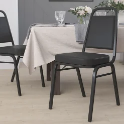 Flash Furniture HERCULES Series Trapezoidal-Back Stacking Banquet Chair With 2-1/2