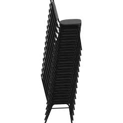 Flash Furniture HERCULES Series Trapezoidal-Back Stacking Banquet Chair With 2-1/2