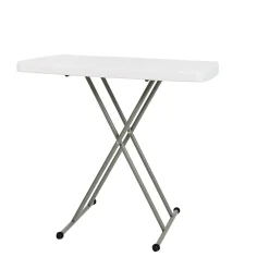 Flash Furniture Indoor/Outdoor Plastic Folding Table, 28-3/4