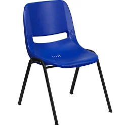 Flash Furniture Kids' HERCULES 440-lb Capacity Ergonomic Shell Stack Chair, 12