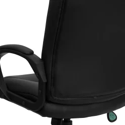 Flash Furniture LeatherSoft™ Faux Leather Mid-Back Swivel Task Chair With 24 1/2