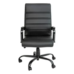 Flash Furniture LeatherSoft™ Faux Leather Mid-Back Swivel Task Chair With 21 1/2