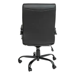 Flash Furniture LeatherSoft™ Faux Leather Mid-Back Swivel Task Chair With 21 1/2