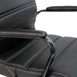 Flash Furniture LeatherSoft™ Faux Leather Mid-Back Swivel Task Chair With 21 1/2