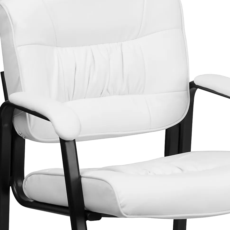 Flash Furniture LeatherSoft™ Faux Leather High-Back Office Chair, Black