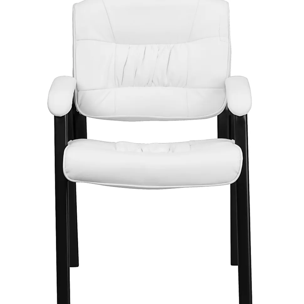 Flash Furniture LeatherSoft™ Faux Leather High-Back Office Chair, Black