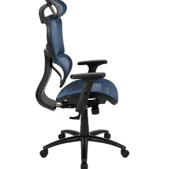 Flash Furniture LO Ergonomic Mesh High-Back Office Chair, Blue