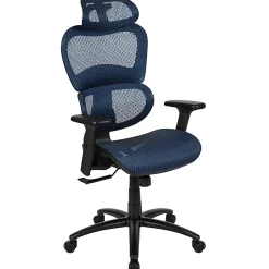Flash Furniture LO Ergonomic Mesh High-Back Office Chair, Blue