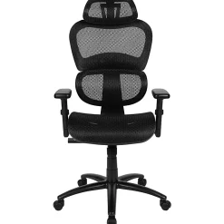 Flash Furniture LO Ergonomic Mesh High-Back Office Chair, Black