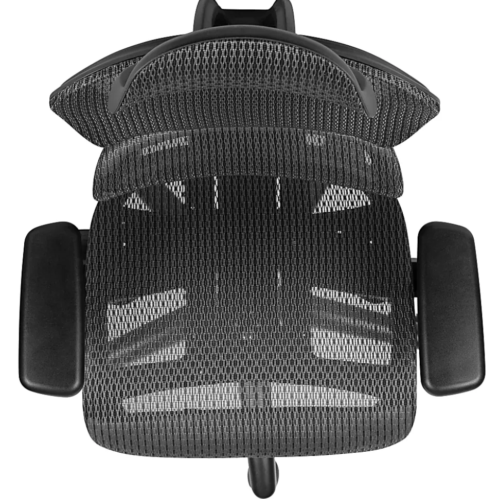Flash Furniture LO Ergonomic Mesh High-Back Office Chair, Gray