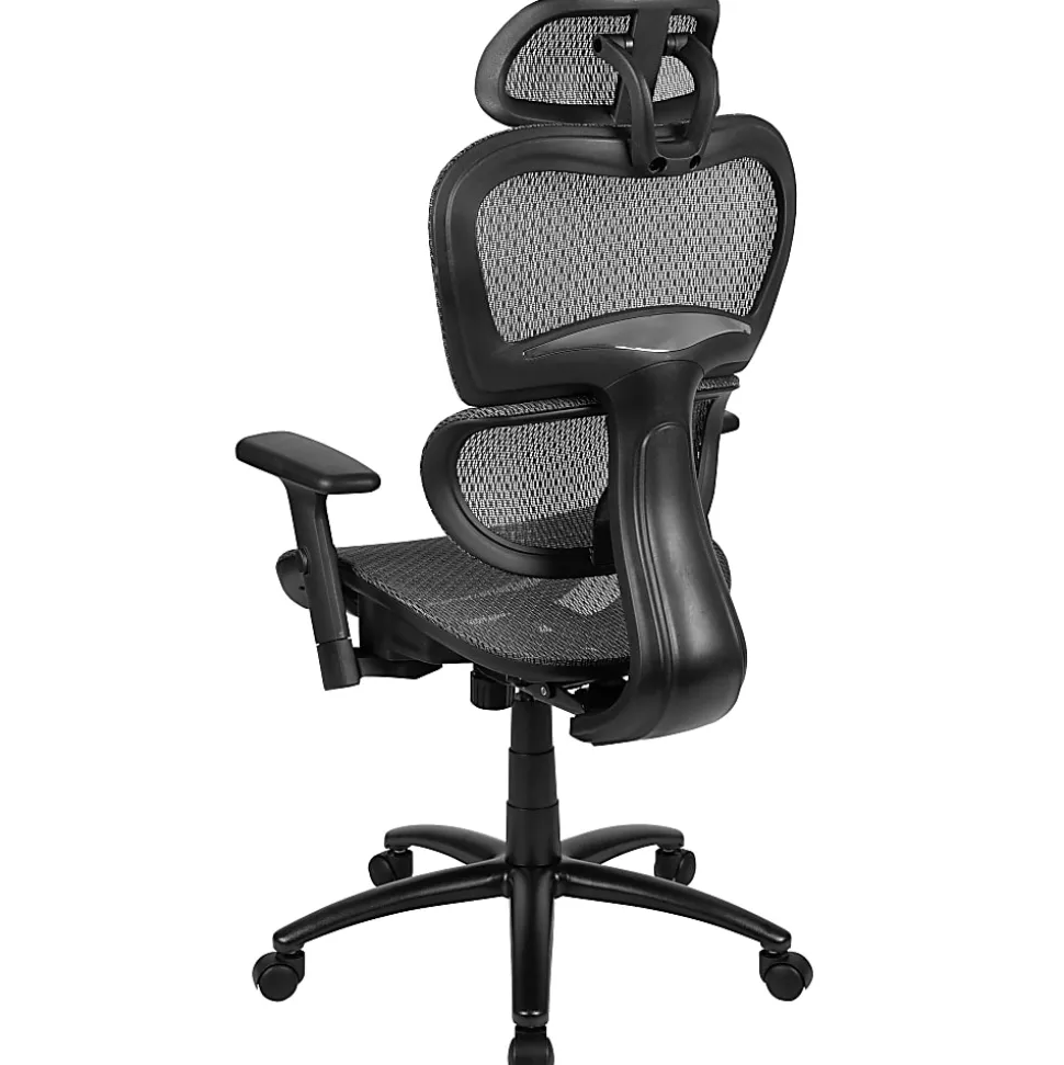 Flash Furniture LO Ergonomic Mesh High-Back Office Chair, Gray