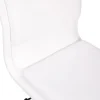 Flash Furniture Madigan Faux Leather Mid-Back Armless Swivel Task Office Chair, White