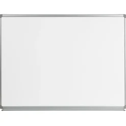 Flash Furniture Magnetic Dry-Erase Whiteboard, 36" x 48", Aluminum Frame With Silver Finish