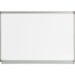 Flash Furniture Magnetic Dry-Erase Whiteboard, 24" x 36", Aluminum Frame With Silver Finish