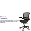 Flash Furniture Mesh Mid-Back Executive Office Chair, Black