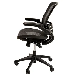 Flash Furniture Mesh Mid-Back Executive Office Chair, Black